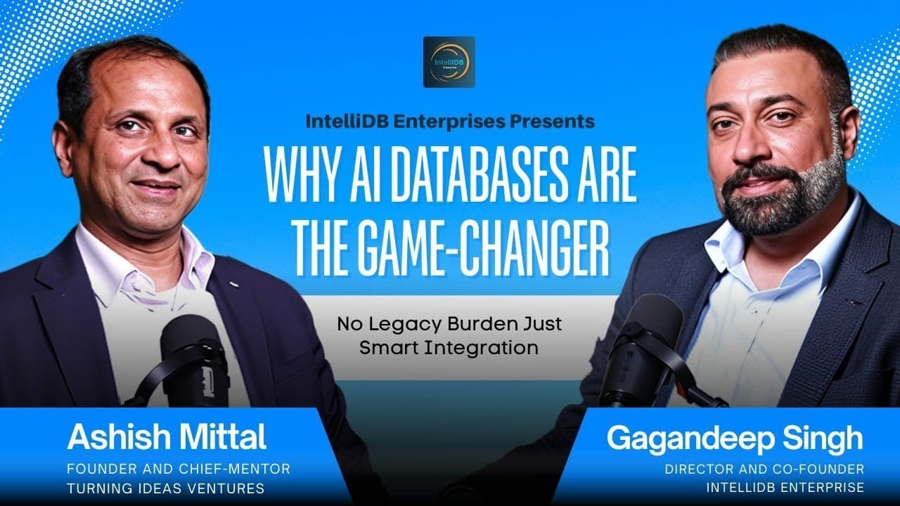 IntelliDB — Podcast + End Card