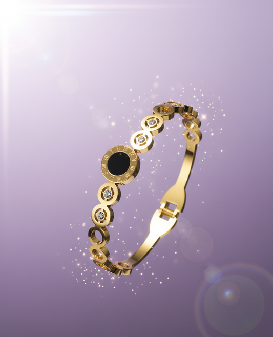 Geometric Modern Cuff Bracelet